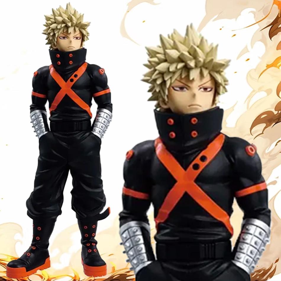 21cm Boku No Hero Academy Anime Figure Bakugou Katsuki Action Figure Bakugo Katsuki/todoroki So Statuette Pvc Collection Toys