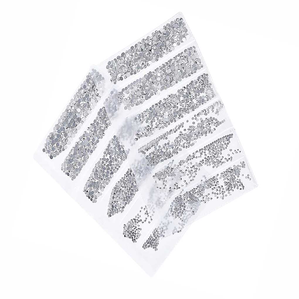 Crystal Bottoming Rhinestone Manicure Resin Glass Rhinestone DIY Nail Art
