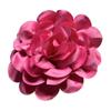 Elegant 24cm Handmade Lapel Pin Beautiful Satin Flower Lapel Pin Delicate Brooch Jewelry for Work and Business