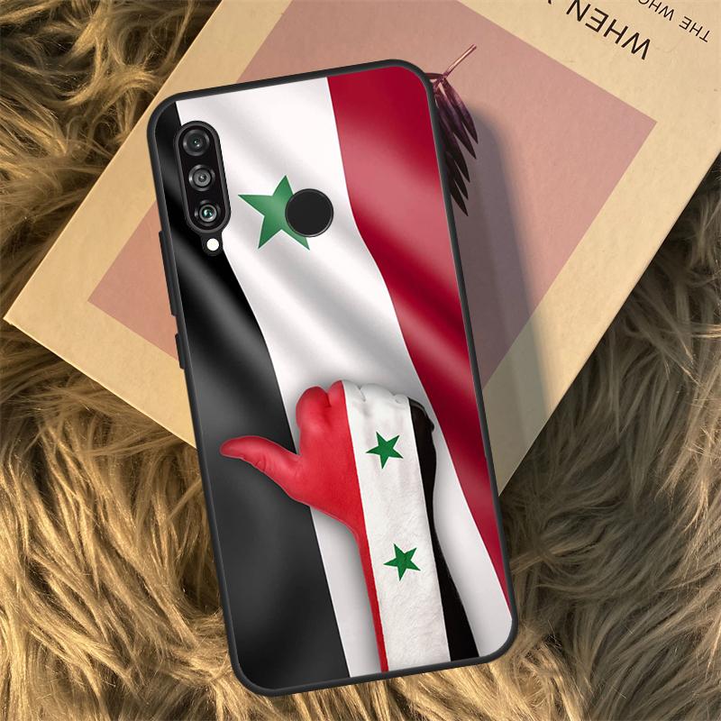 Syrian Revolution Flag For Huawei Nova 5T 3i 7i 8i 11i 12i 9 10 SE Y60 Y61 Y70 Y72 Y73 Y90 Y91 P30 P40 Lite Case