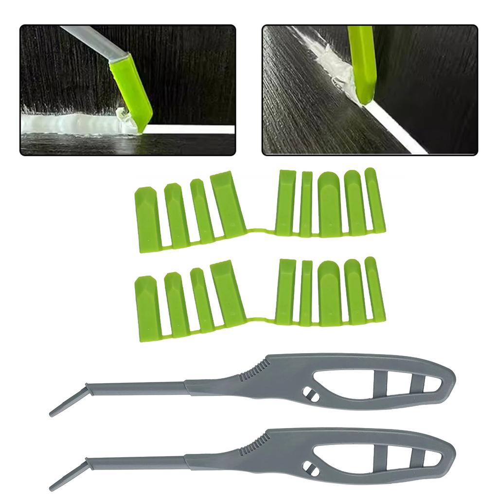 Uprość swoje naprawy Zestaw dwóch narzędzi do wygładzania silikonu wielokrotnego użytku