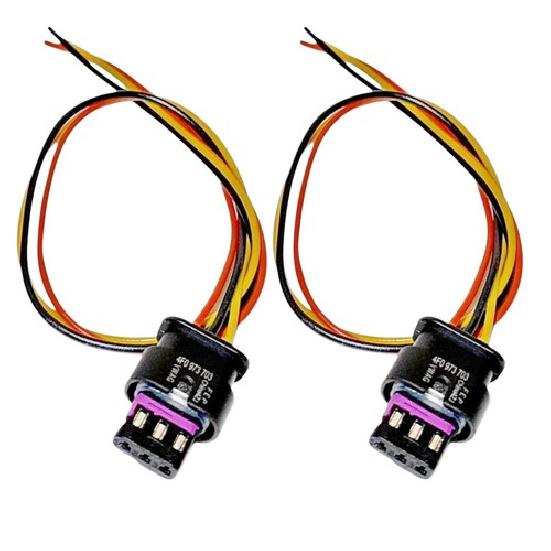 

2 x Parking Aid Sensor Connector Front Inner Outer Fits Durango Cherokee