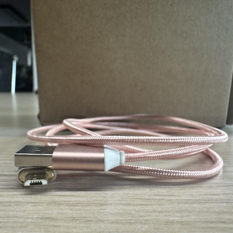Pvc Braided Transparent Micro Usb Fast Charging Cable For Smartphones Devices