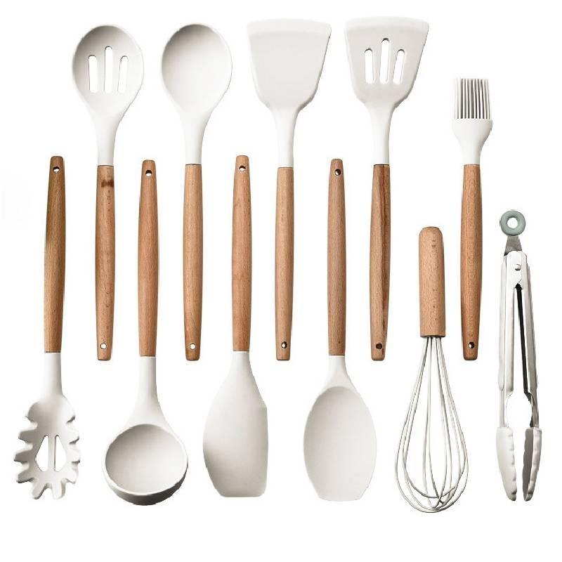 Kitchen Utensil Set Non-stick Pan Cooking Tools Modern Minimalist Style