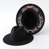 Bohemian Costume Cosplay Cap Butterfly Topper Hat Fashion Western Cowboy Jazz Hat  Travel
