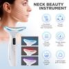 EMS Microcurrent Color Light Neck Beauty Massager Tool