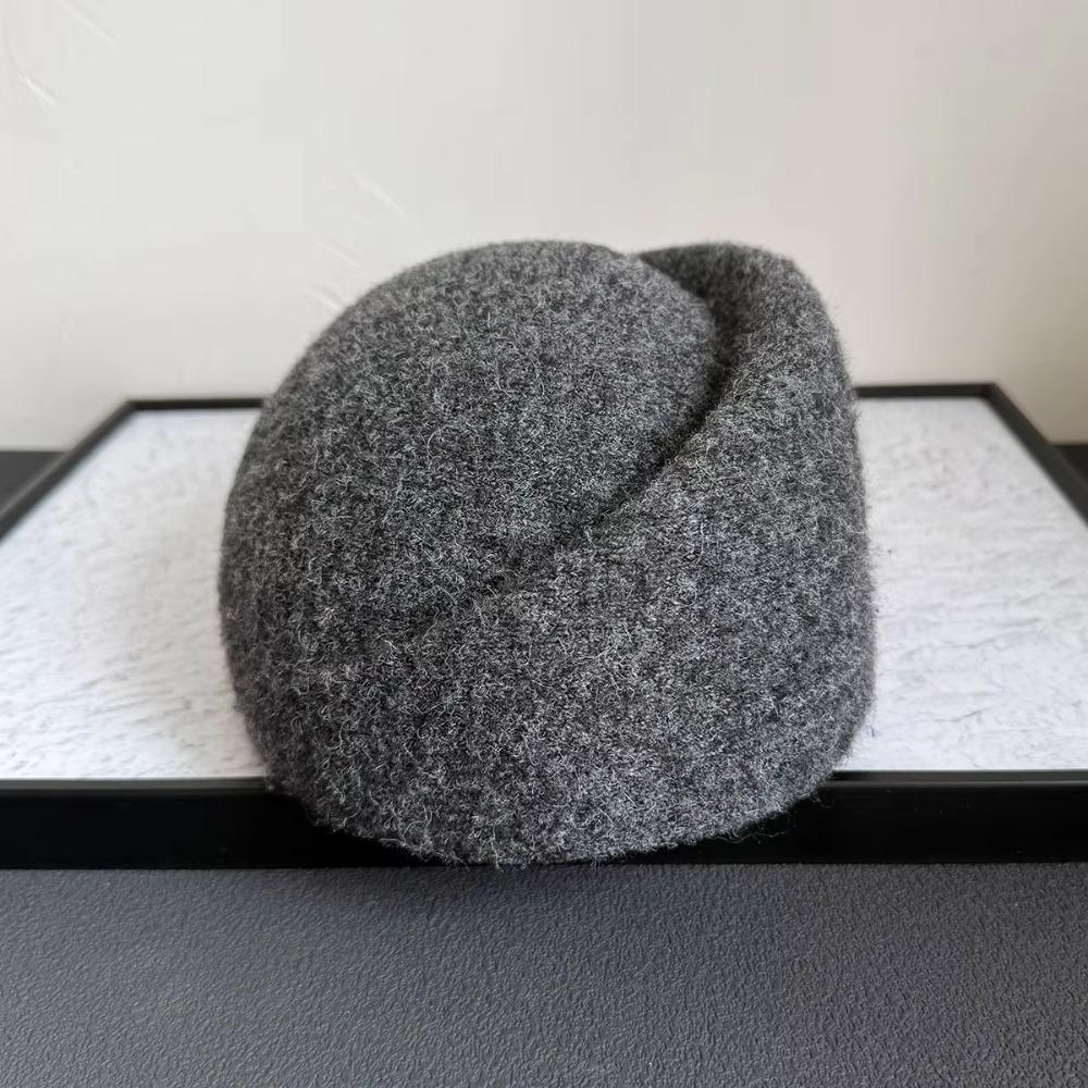 Elegante Pillbox-Hüte Fedoras Fedora-Hüte Uniform Stewardessenhüte Wollene Zylinder für Auftritte