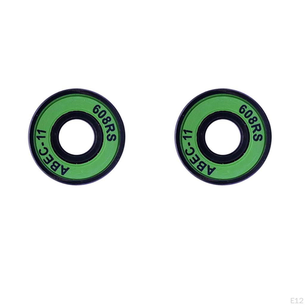 11 Skateboard Bearings, , Cruisers, Inline Skates, Roller Pre-Lubricated, Rating