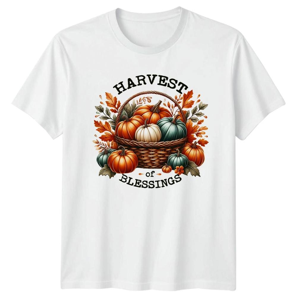 Harvest Of Blessings TShirt Harvest Festival Thanksgiving Gift For Him And Her S