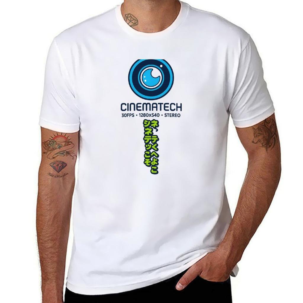 Cinematech T-Shirt Stylish Print Short Sleeve Tee
