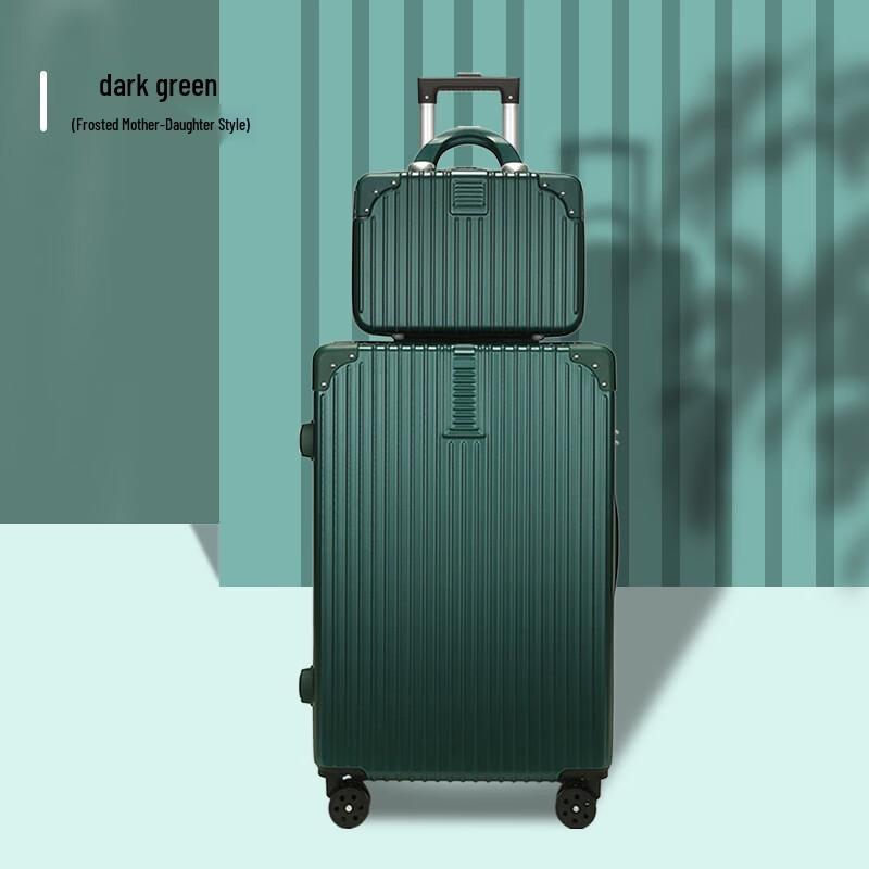 High-Value Retro Travel Suitcase 26 inches