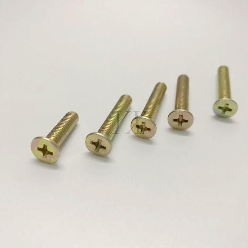 M6 Countersunk Phillips Flat Head Zinc Screws