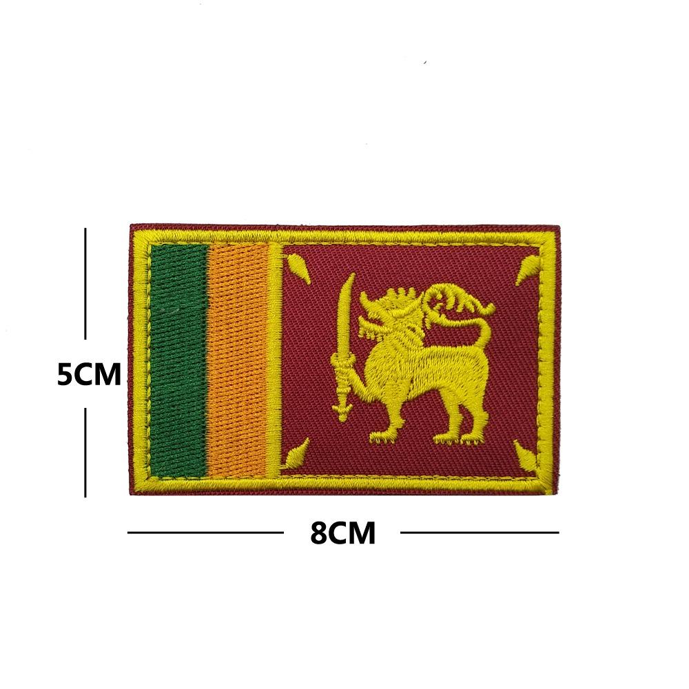 Toppa Toppa Bracciale Bandiera Nazioni Africane a Velcro (Sudafrica, Egitto, Kenya, Congo, Nigeria, Angola)