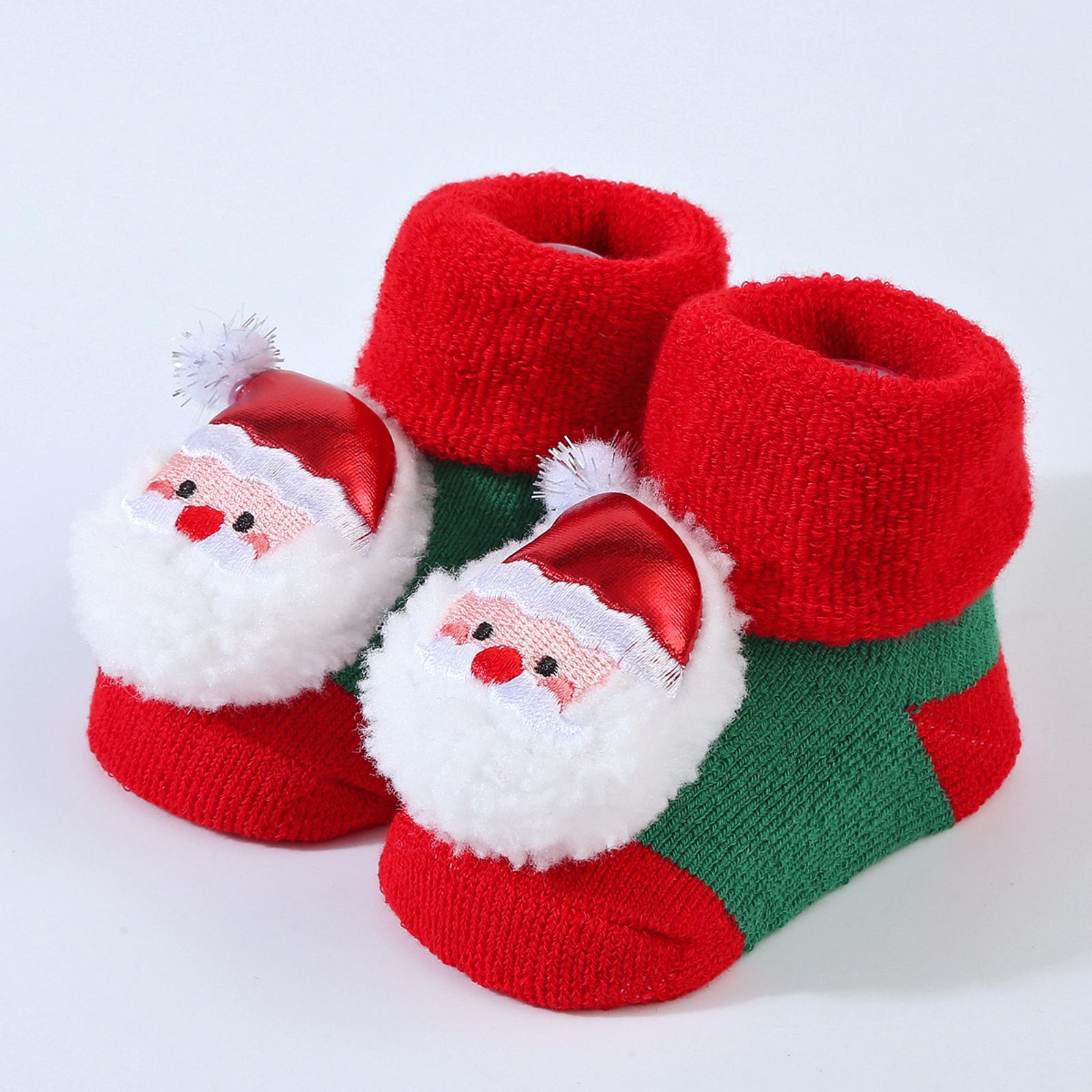 

Christmas Socks Thick Warm Baby Socks Winter Cotton Socks One Size
