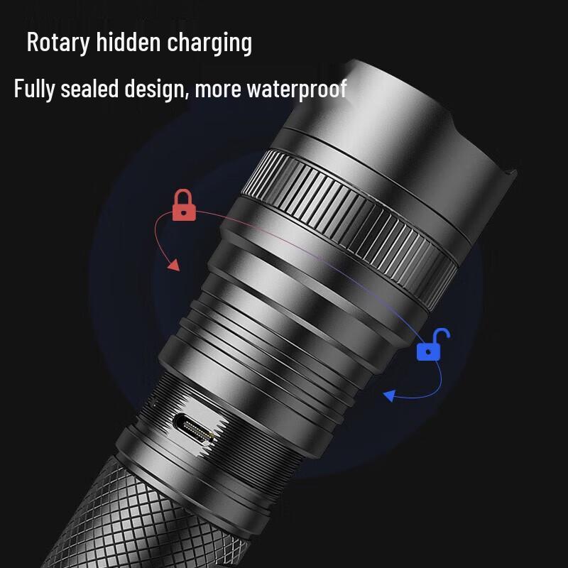 SupFire L6-H USB Rechargeable LED Flashlight