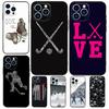Pond Field Hockey Case For iPhone 17 Pro Max 14 11 15 16 Pro Max 13 12 Mini 16 Plus 16e 17 Air Phone Cover