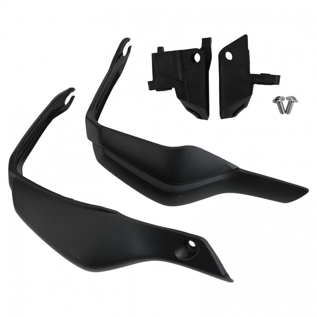 Sleek and Functional Motorcycle Handguards Designed for Riding Safety