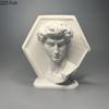 David Figuren Gipsstatue Handwerk Schreibtischdekoration Ornamente Kreative Kunstwerke David Charakter Skulptur Raum Ästhetische Dekoration