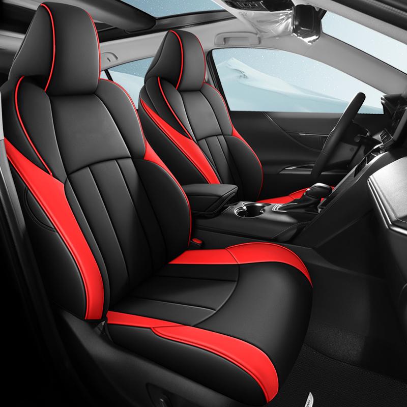 Premium Custom Fit Car Seat Covers For Toyota Venza 2026 2026 2026 Artificial Leather Full Set Automotive Interior Seat Cushion