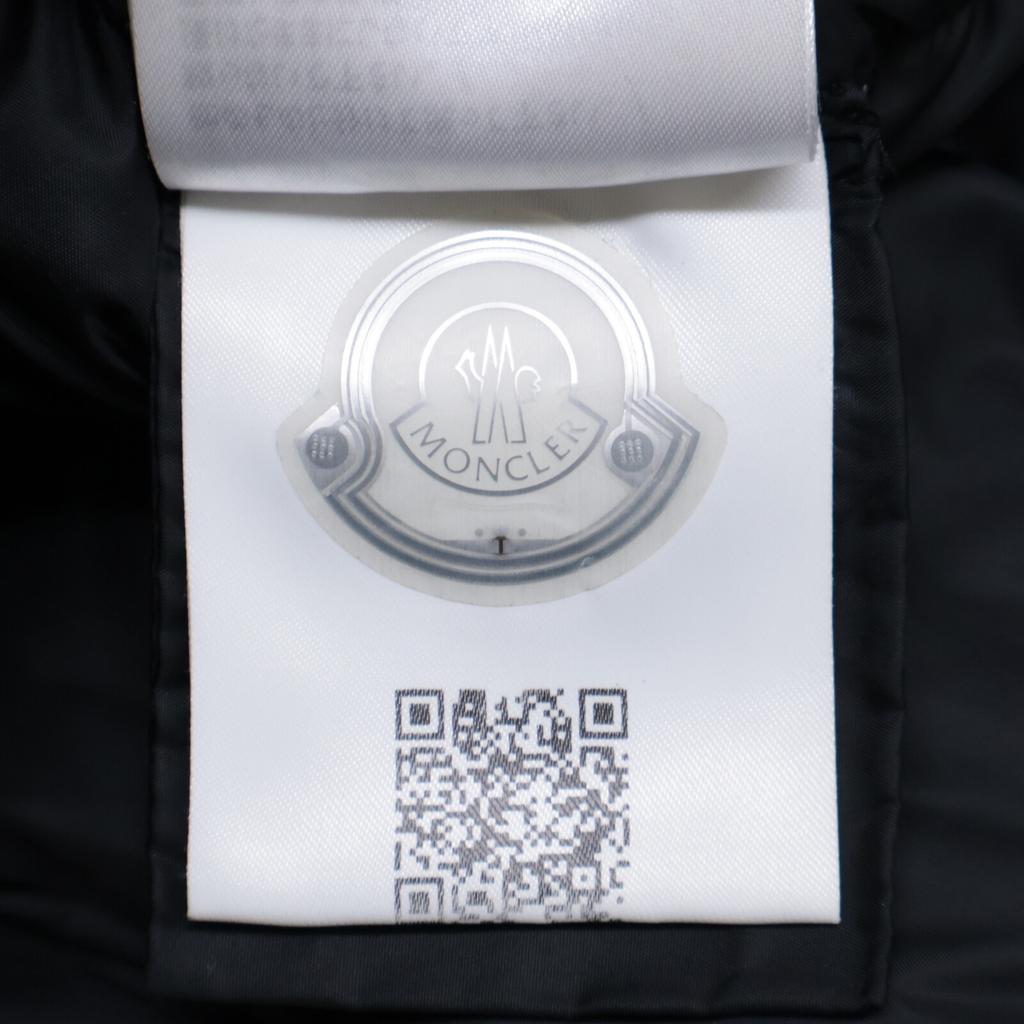 MONCLER DUBERRAN Duberan fur-trimmed hooded down jacket coat 00 blackUsed