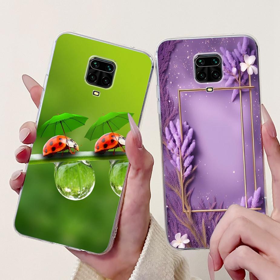 For Xiaomi Redmi Note 9 Pro Case Luxury Painted Cover Soft Silicone Phone Case For Redmi Note 9 Pro Max Note9 S 9S Fundas Bumper