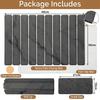 LMETJMA Large Stone Dish Drying Mat Quick Dry Diatomaceous Earth Mats For Plate Rack Bottles Cups Kitchen Counter Stone Mat Pad