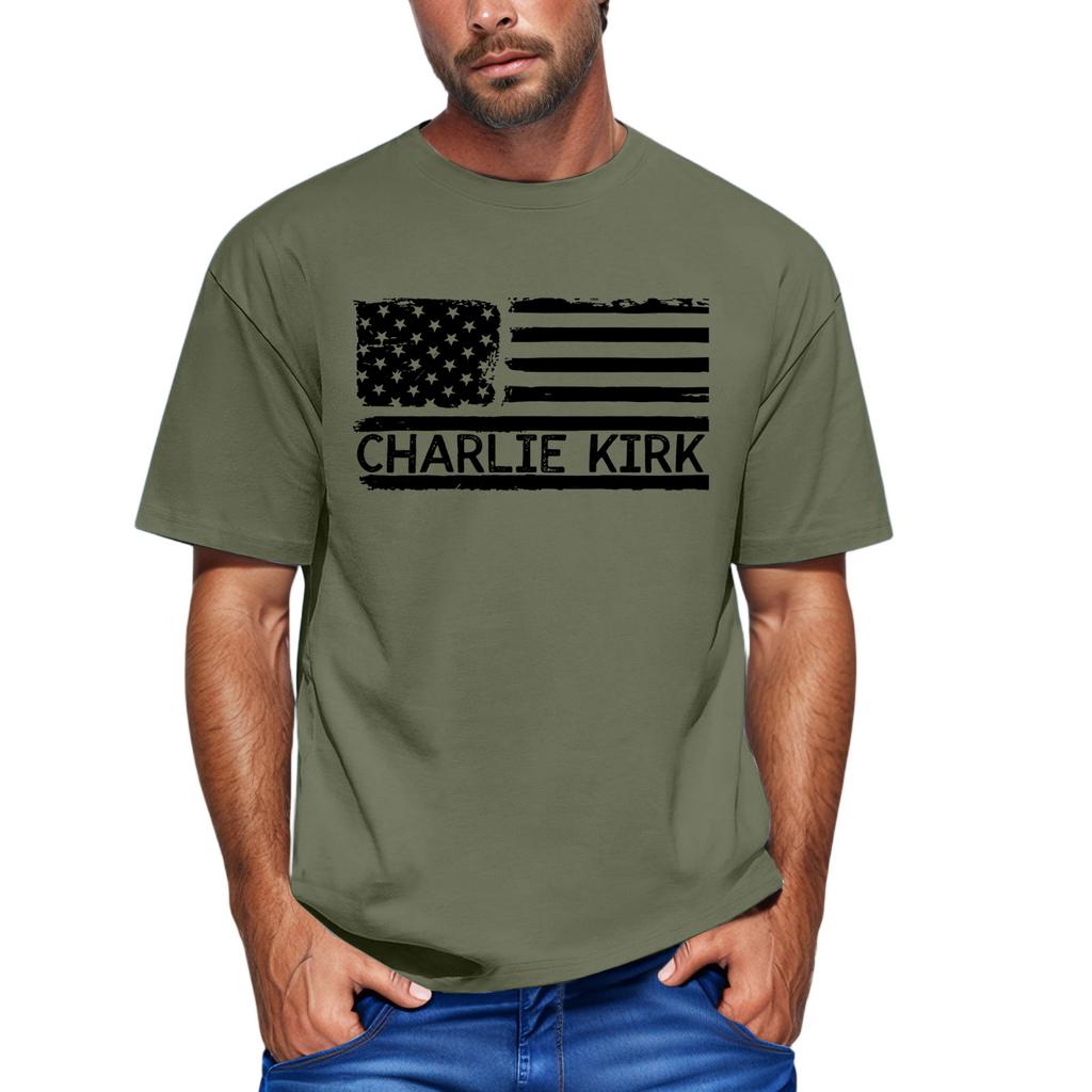 Men'S Fashionable T-Shirt, Street Casual Short Sleeved Clothing