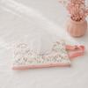 Baby Wipes Pouch Floral Quilted Portable Baby Organizer Bag Refillable Wet Wipes Bag