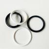 4Pcs/Set Wristband Acrylic Bracelets Set Stackable Translucent Boho Bracelets Bohemia Hand Ring Curved Tube Bangle Summer