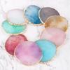 Nail Art Color Palette Resin Agate Gold Border Color Palette Nail Art Display Board Color Palette Resin Nail Art Color Palette