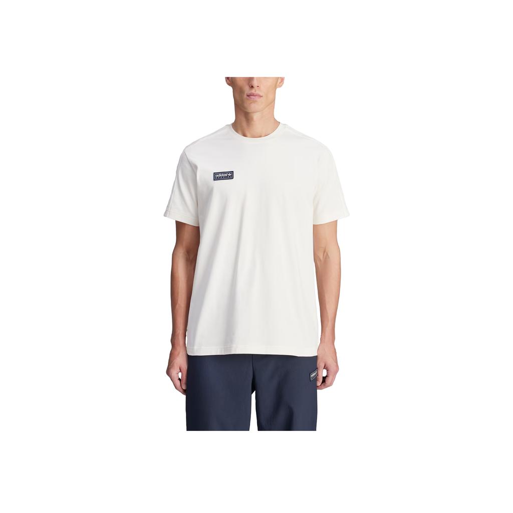 adidas Originals SS25 Brockhall SPZL Logo Letter Sports Short Sleeve T-Shirt Men Tops Pink White JN5440