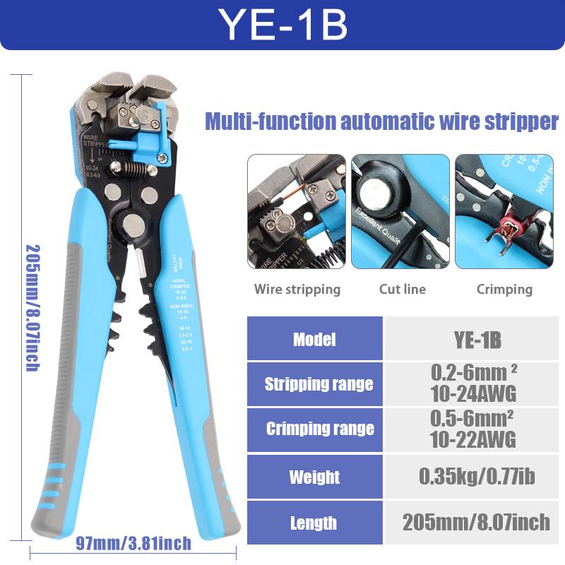 

Многофункциональные клещи для проводов. Многоцветные дополнительные клещи для зачистки кабеля. Клещи для зачистки кабеля. Ручные клещи для электрика. синий