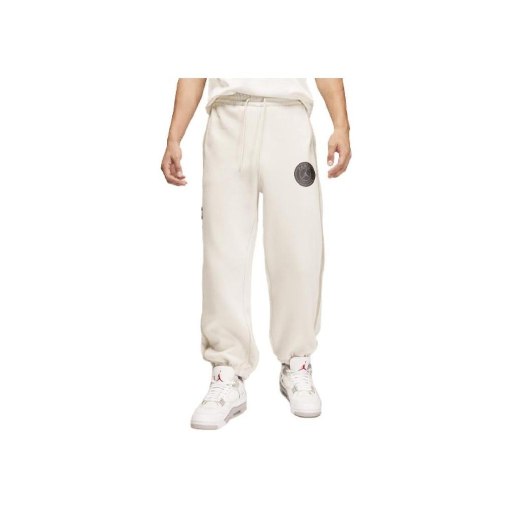 Jordan Повседневные трикотажные брюки для бега на шнуровке Paris Saint-Germain Collaboration Мужские брюки Серые DZ2950-072