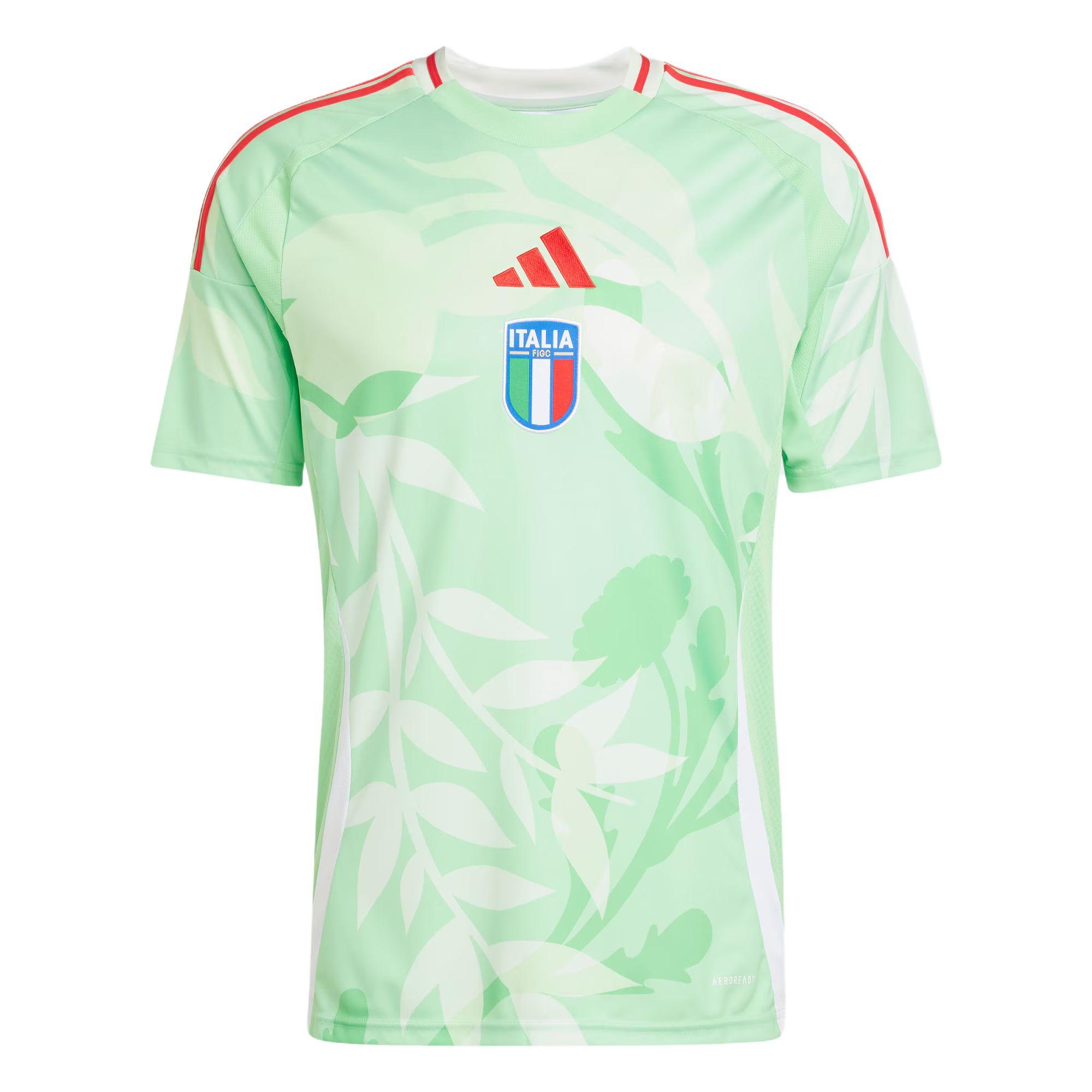 

Adidas Италия 25 Женская Гостевая Футболка Glory Mint Мужская Уличная Одежда JF0604 S