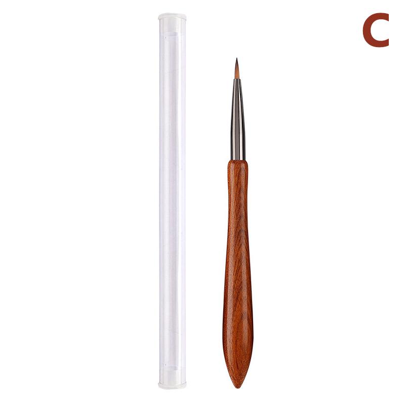 1Pcs Uv Gel Nail Brush Diy Painting Pen Manicure Acrylic Drawing Brush For Nail Art Design Nails Tip Display Painting Tool