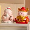 Resin Desktop Ornament Cartoon Desktop Trinkets Miniature Figure Lucky God Figurine  Bedroom