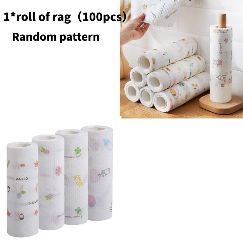 Disney Frozen Nonwoven Kitchen Towels Dry Wet Reusable Cleaning Cloths For Home Use Special Characters Included 100pcs