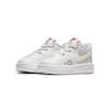 Nike Air Force 1 18 QS Mid Top Skateboard Shoes White Infant And Toddler AO2092-100