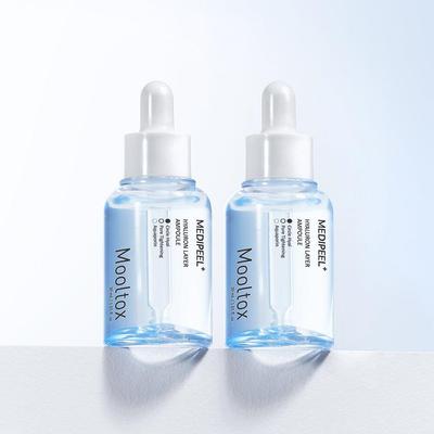 Ampoule Mooltox à couche d'acide hyaluronique 30 ml, coffret double