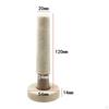 Felt Polishing Head with Wooden Shaft | Cylindrical, Rotary, InnerHole Head, for Jewelry