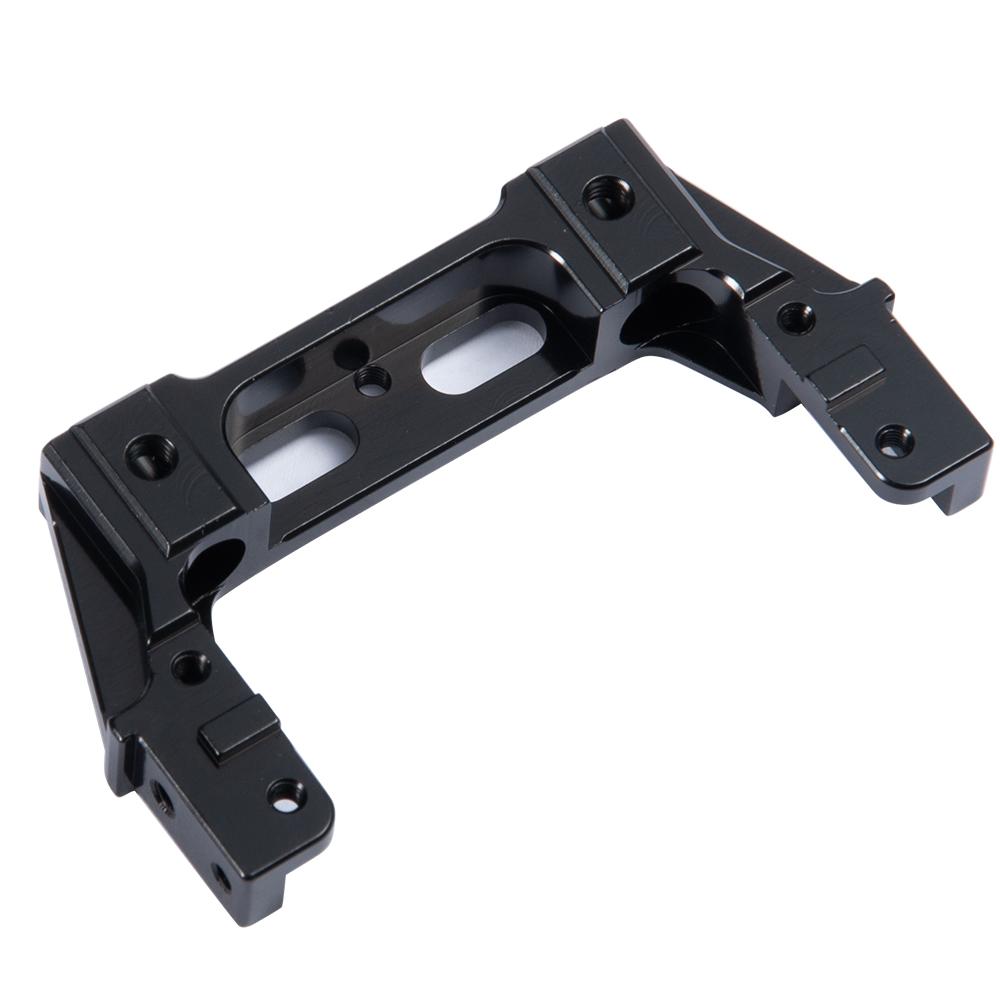 MIBIDAO Metal Front/Rear Frame Girder Bumper Fixed Bracket Mount for Axial SCX10 II 90046 1/10 RC Crawler Car Model Upgrade Part
