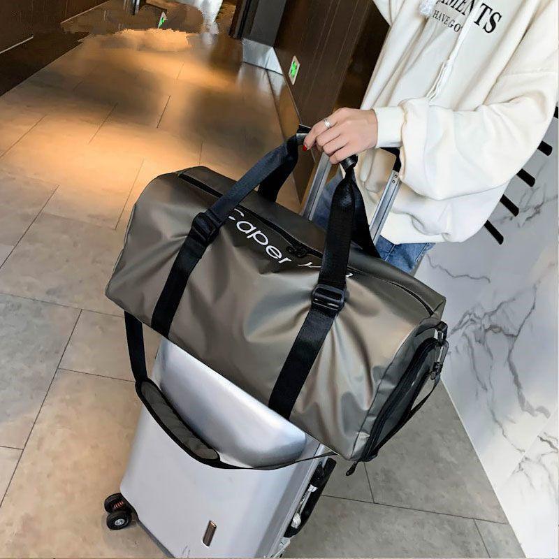 Waterproof Bag Trolley Handbag Tote Bag Load Clothes Gym Bag Dry Wet Sports Sports Backpacks