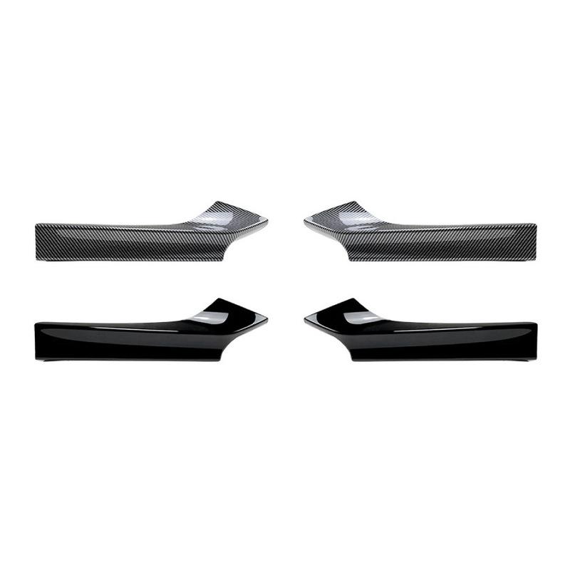 For BMW 2 Series F22/F23 M235i M240i M-Sport 2014- Front Bumper Cover Guard Fog Lamp Cover Trim Front Canards Splitter