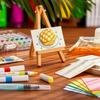 Foam Texture Painting Paper Textured Abstract Painting Art Paper Magic Painting Paper 3D Blank Painting Paper for Boys Girls