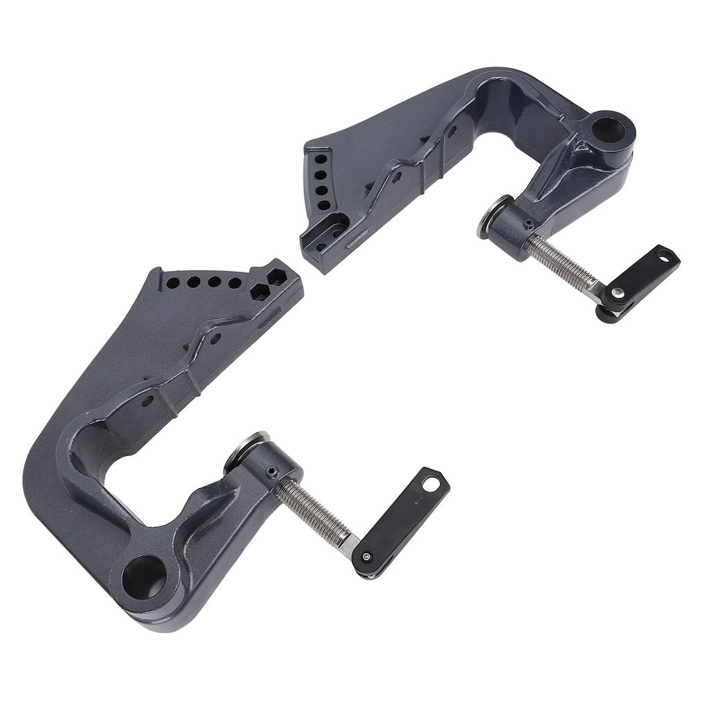 Outboard Motor Bracket Clamp Set 63V 43112 07 4D Strong Structure Steel Alloy Replacement for 15MSHC 9.9MSHC F15ELHC
