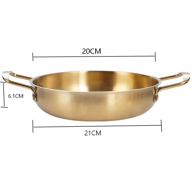 ARKIE Gold Stainless Steel Commercial Induction Hot Pot