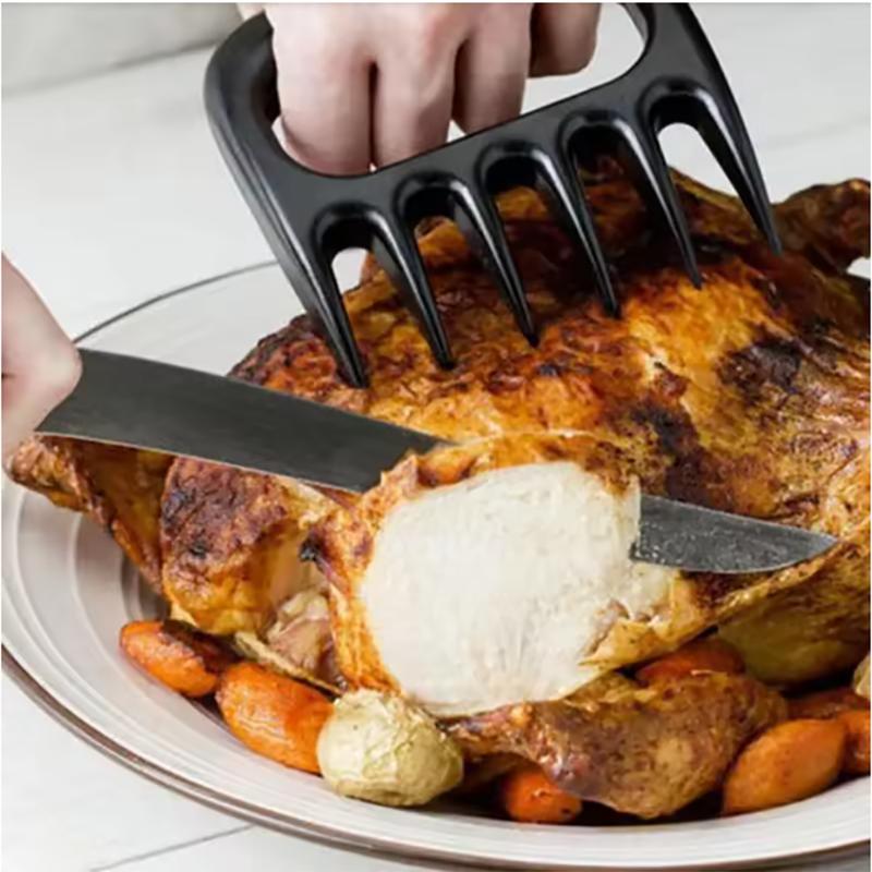 2pcs-BBQ Accessories Meat Shredder Strong Pulled Pork Puller BBQ Fork Bear Claw Fruit Vegetable Slicer Cutters Cooking Tools