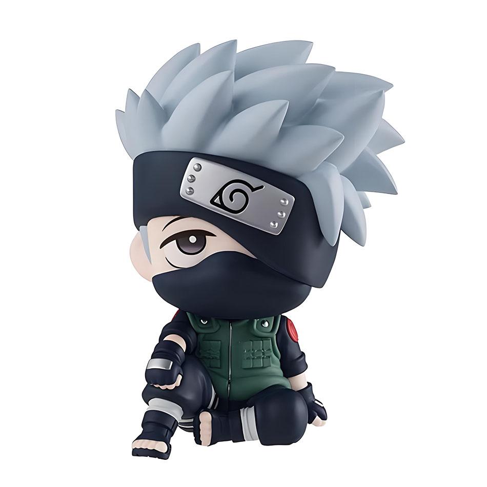 Naruto Anime Figure Naruto Kakashi Action Figure Q Version Kawaii Sasuke Itachi Figurine Car Decoration Collection Model Toy