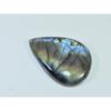 105Cts. Natural Purple Flash Labradorite Pear Cabochon Gemstone 32X46X08 MM B-314