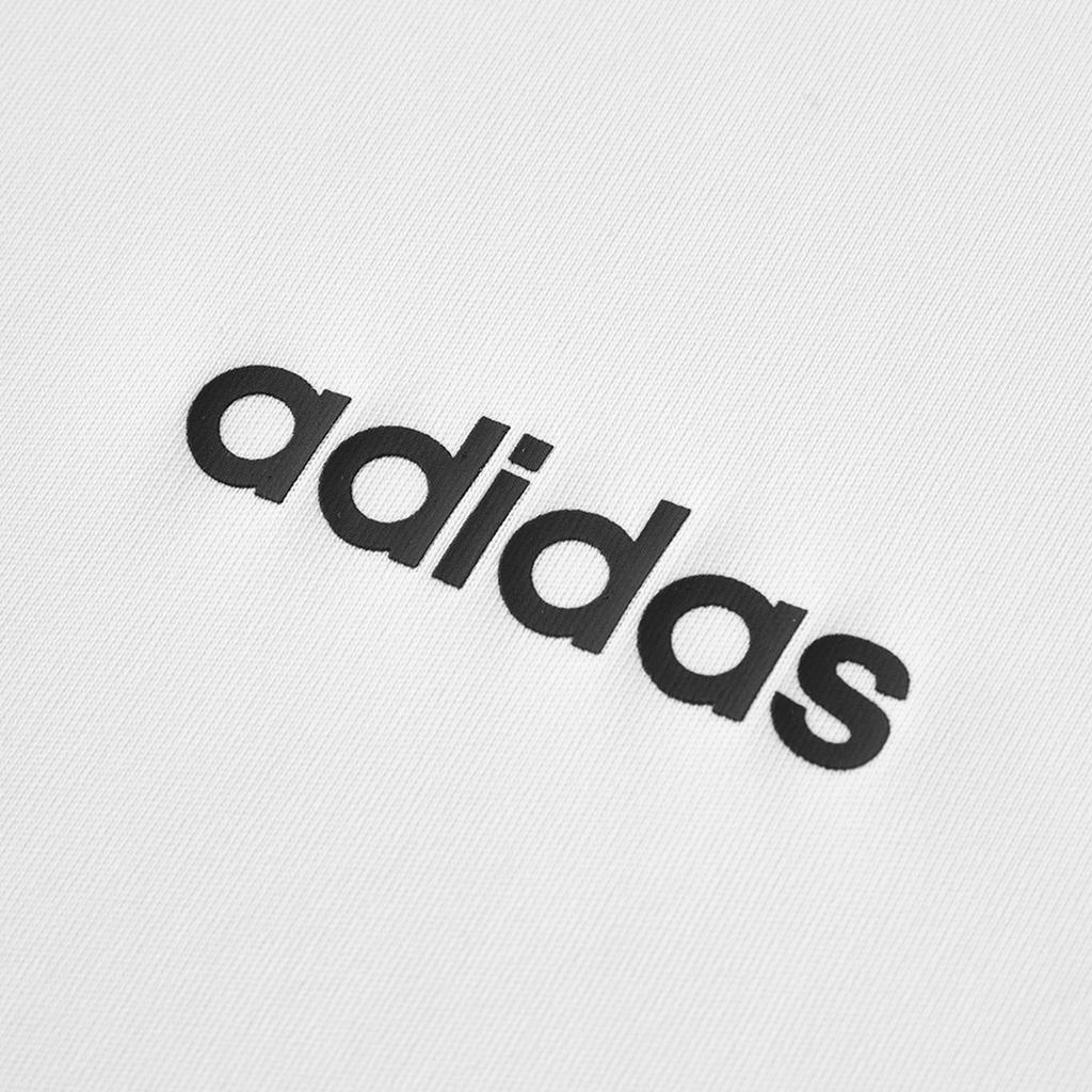 Adidas Sports Lifestyle SS25 Fashion Comfortable Breathable Round Neck Short Sleeve T-Shirt Unisex Tops White KC9031